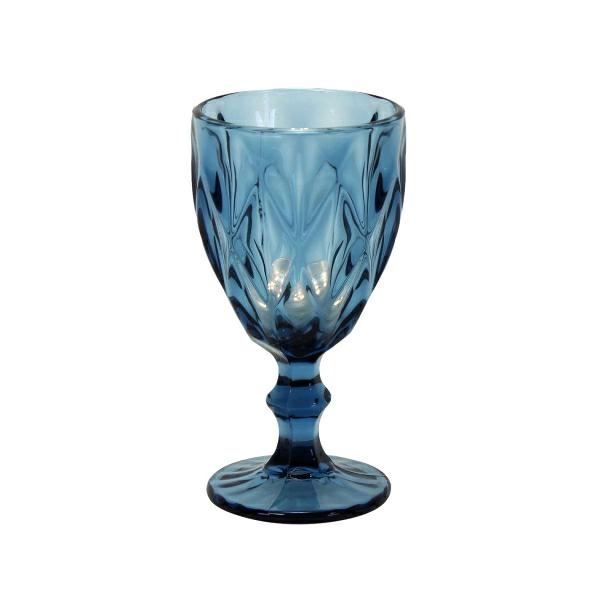 CALICE VINO VETRO CL.25 BLU