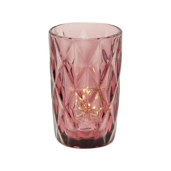 BICCHIERE LONGDRINK VETRO CL.30 PURPLE