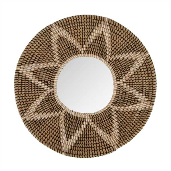 SPECCHIO SEAGRASS CM.52X5X52