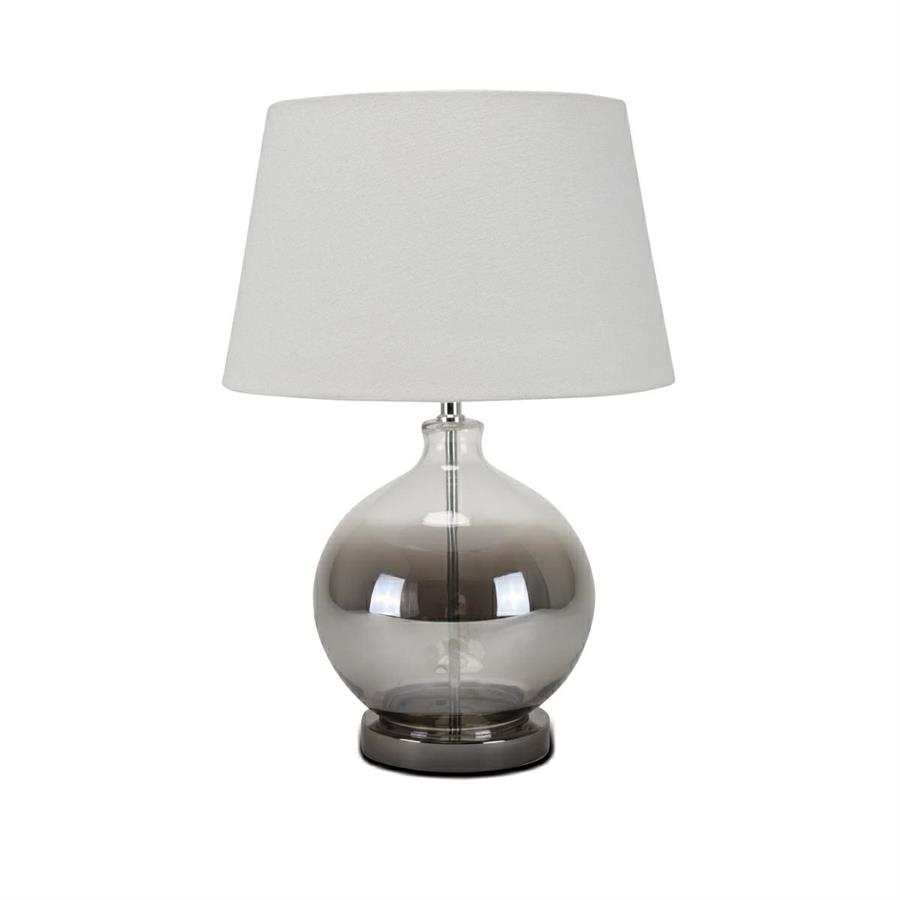 LAMPADA FUSION VETRO FUME' SFERICA Ø35 H.49CM.