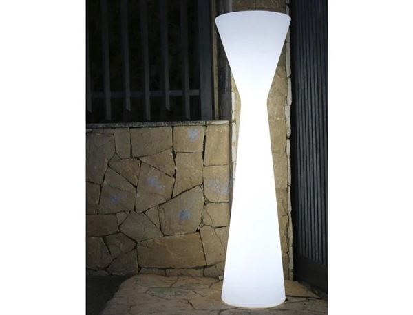 LAMPADA DA TERRA PER ESTERNO KONIKA RGB+BIANCO CM.Ø45,5XH170