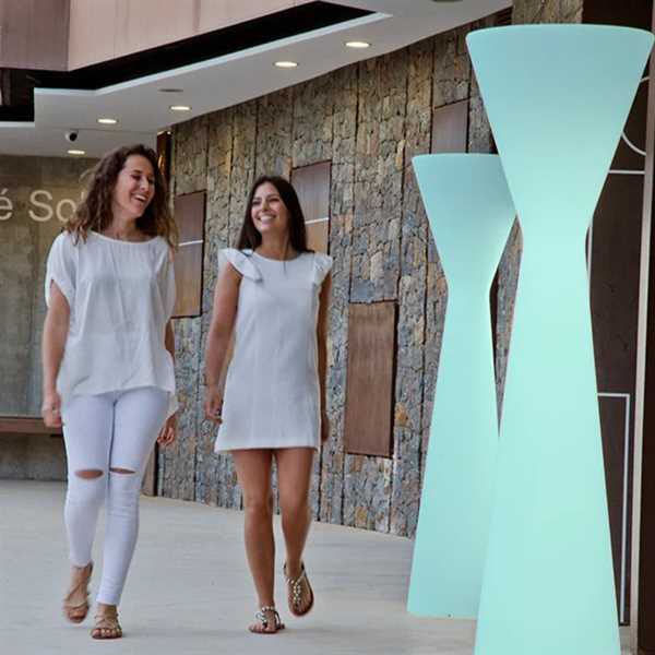 LAMPADA DA TERRA KONIKA ESTERNO LUCE FREDDA CM.Ø45,5XH170