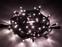 PROLUNGA 120LED IP44 240V 10W NATURALE 10MT CAVO NERO