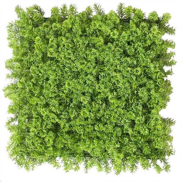 PANNELLO LICHENE HEDGE MATS VERDE UV RESIST. CM.100X100X5H