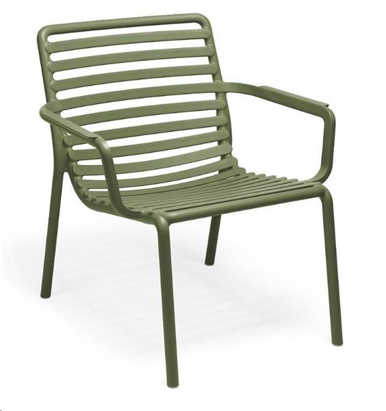 SEDIA CON BRACCIOLI DA ESTERNO DOGA RELAX AGAVE CM71X75XH76