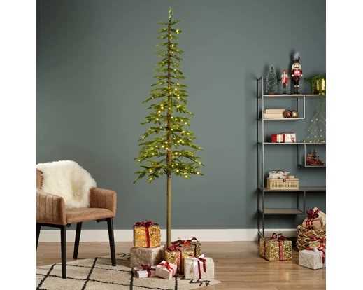 ALBERO NATALE ALPINE FIR 150LED LUCE CALDA CM Ø41 H180