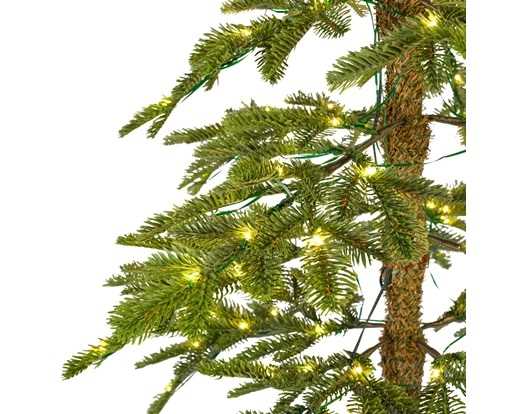 ALBERO NATALE ALPINE FIR 150LED LUCE CALDA CM Ø41 H180