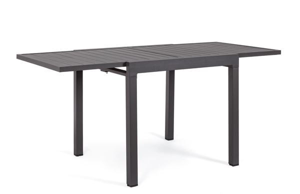 TAVOLO ALLUNGABILE PELAGIUS ANTRACITE CM.83/166X80X75H