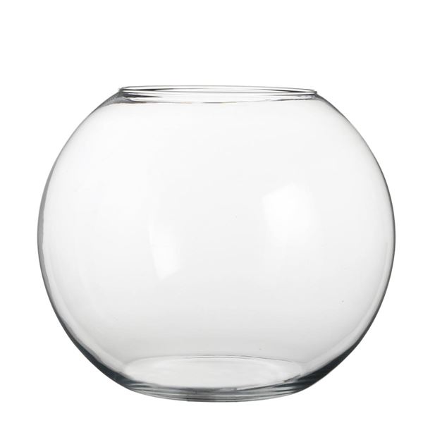 VASO BABET SFERA IN VETRO D.40XH.31 CM.