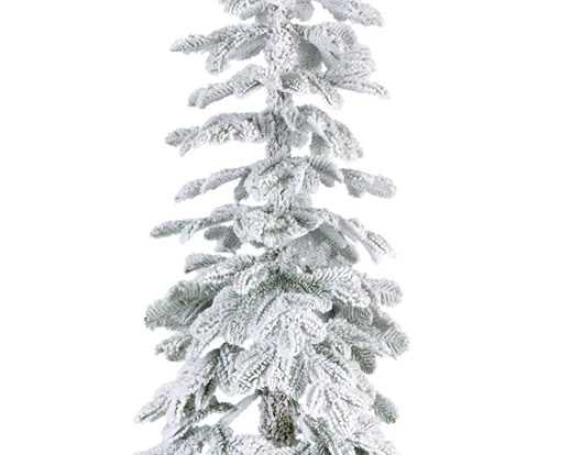 ALBERO NATALE ALPINE FIR INNEVATO BASE PIATTA CM Ø50 H210