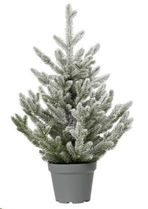 ALBERO DI NATALE NORWAY MINI INNEVATO CM Ø63 H90