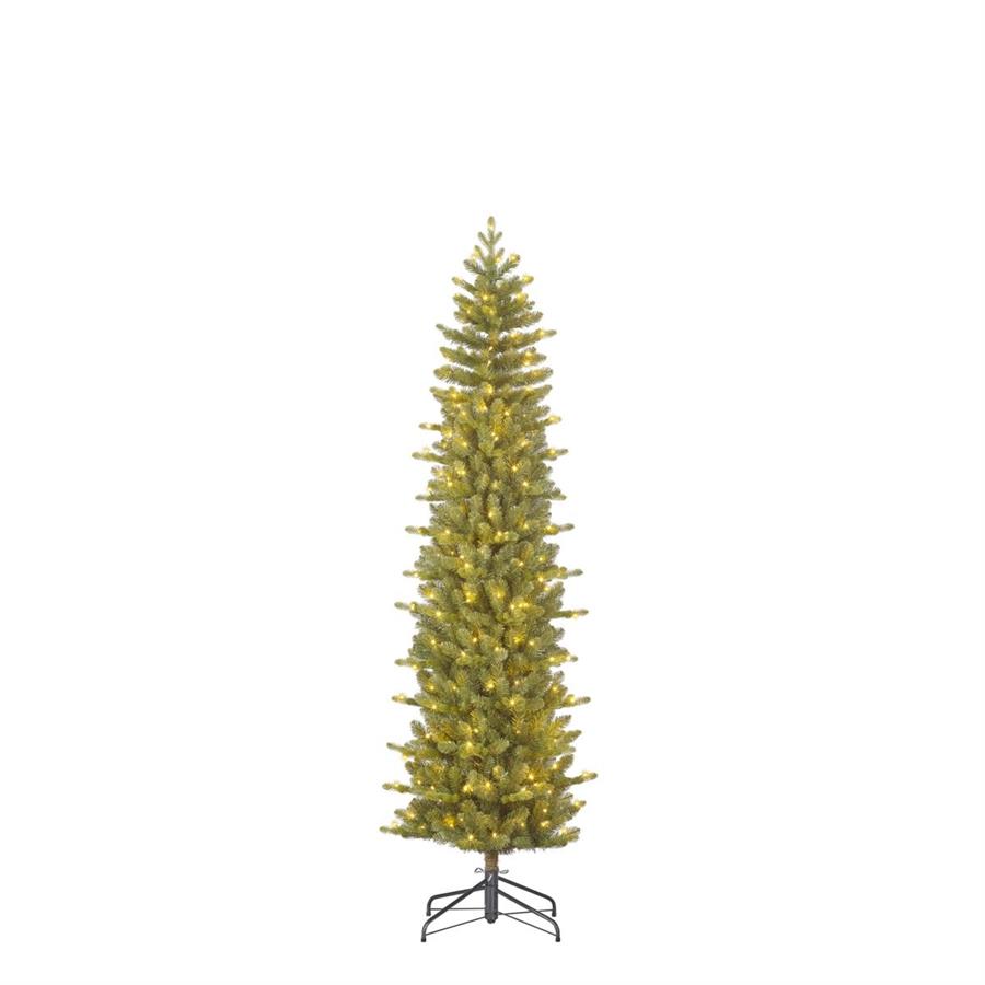 ALBERO NATALE HARMA PILAR VERDE 200LED L.CALDA CM Ø63 H185