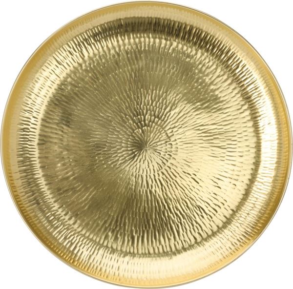 VASSOIO METALLO ORO 50CM