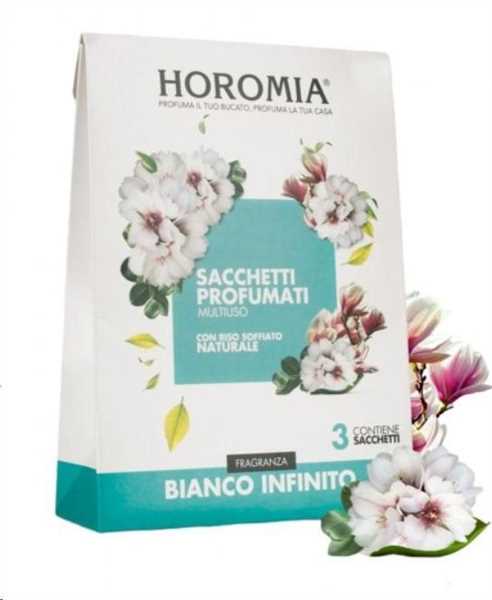 SACCHETTI PROFUMATI3PZ. BIANCO INFINITO