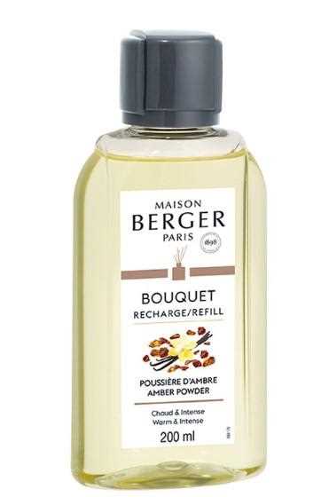 RICARICA 200ML BOUQUET CON BASTONCINI POUSSIERE D'AMBRE