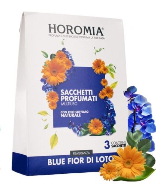 SACCHETTI PROFUMATI3PZ. BLUE FIOR DI LOTO