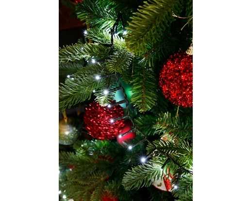 CATENA LUCE FREDDA 500LED COMPACT 11M FILO VERDE IP44 T+8FUN