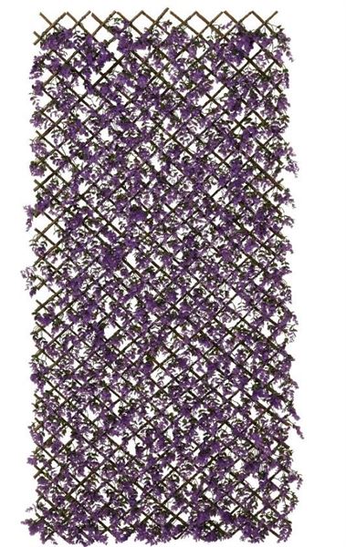 FENCE PLASTIC 5 YEARS UV GARANTUEE PURPLE LUN.180CM X LAR.8C
