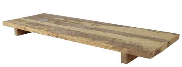 PLATE MANGOWOOD NATURAL LUN.80CM X LAR.28CM X ALT.6CM