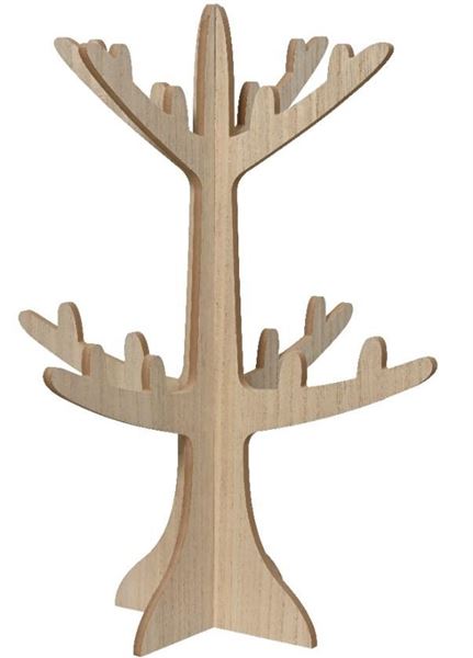 TABLE DECORATION MDF MULTI LUN.46CM X LAR.46CM X ALT.58CM