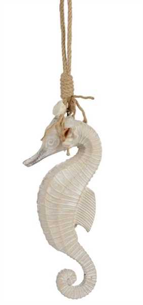 SEAHORSE MDF WHITE WASHED LUN.4.2CM X LAR.11CM X ALT.30CM