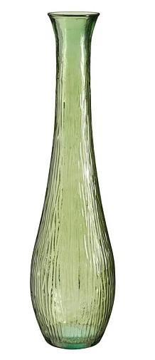 VASO DIX IN VETRO CM.D25X99H VERDE