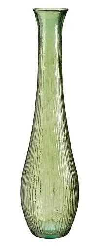 VASO DIX IN VETRO CM.D25X99H VERDE