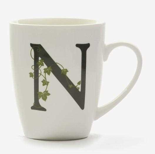 TAZZA LETTERA 'N' ATUPERTU 380CC SCATOLA REGALO