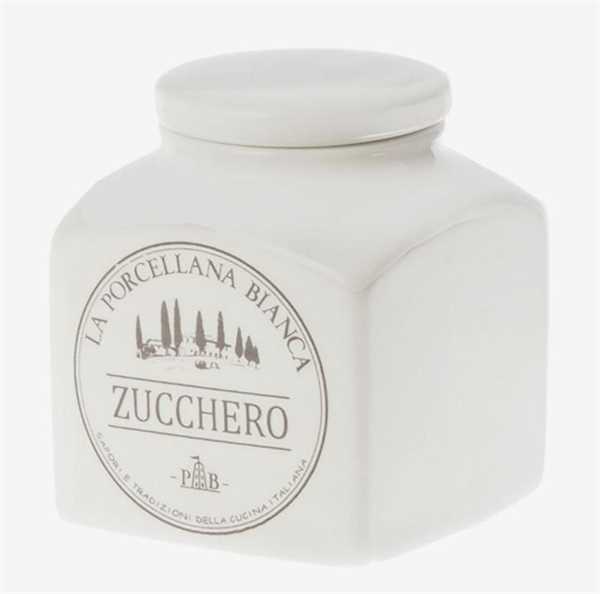 BARATTOLO PORCELLANA ZUCCHERO 0,5L GIFT BOX