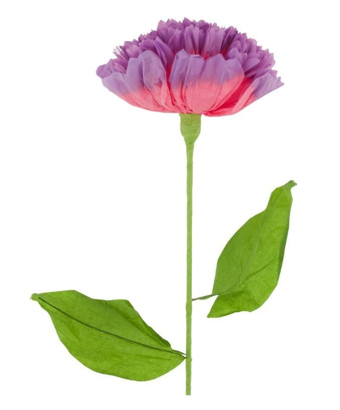FIORE DI CARTA CM.18X78H VIOLA