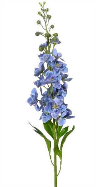 DELPHINIUM DELPHINIUM ON STEM POLYESTER DELPHINIUM SPRAY BLU
