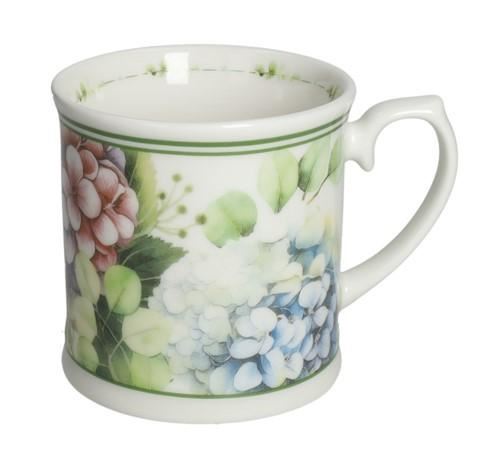 MUG FLORA NEW BONE CHINA FONDO BIANCO CM.D9,5