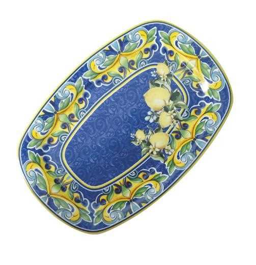 VASSOIO CITRUS BLU NEW BONE CHINA