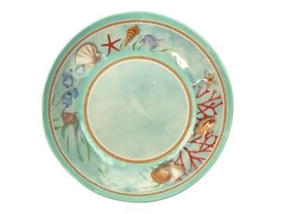 PIATTO FONDO REEF MELAMINA CM.D21,5