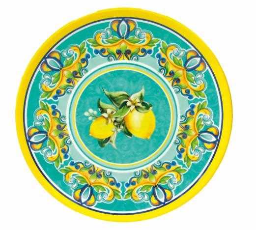 PIATTINO CITRUS MELAMINA CM.D21,5