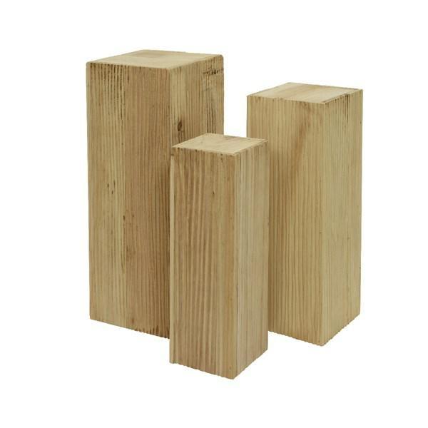 PILLAR PAULOWNIA WOODL30 XW30 XD80 CMNATURAL