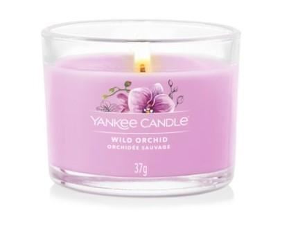 FILLED VOTIVE WILD ORCHID