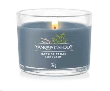 FILLED VOTIVE BAYSIDE CEDAR