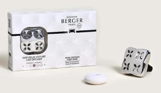 DIFFUSORE PER AUTO COSY CON RICARICA MUSC COCOON