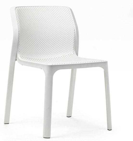 SEDIA DA ESTERNO IN POLIPROPILENE BIT BIANCA CM.52X55XH84