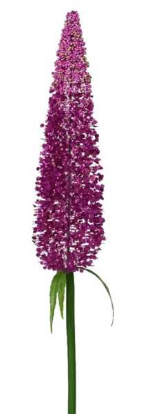 BUSH BUSH ON STEM FOAM BUSH W LEAF SPRAY PURPLE/COLOUR(S) DI