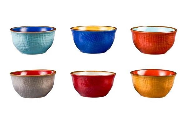 CIOTOLINA PINZIMONIO APERITIVO MEDITERRANEO COLORI ASSORTITI