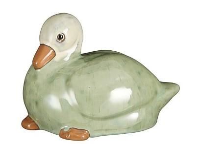 PAPERA DECORATIVA CM.18,5X12,5X13H VERDE