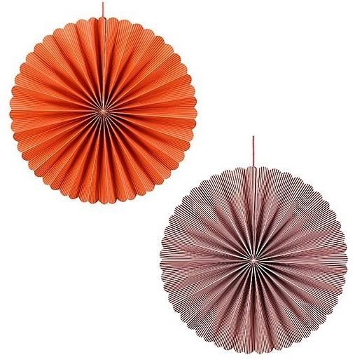 VENTAGLIO DECORATIVO CM.D30 2 COLORI ASSORTITI