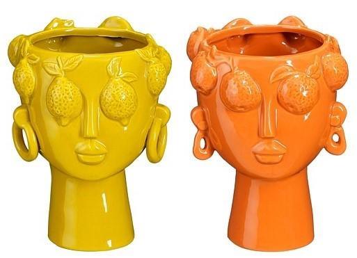 VASO FUNNY CM.D16X21H 2 COLORI ASSORTITI