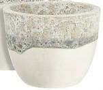 VASO MACHU ROTONDO CM.D25X20H BIANCO