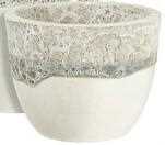VASO MACHU ROTONDO CM.D35X27H BIANCO
