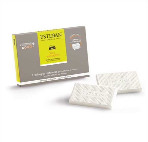 RICARICA DIFFUSORE PER AUTO TERRE D'AGRUMES (X2)