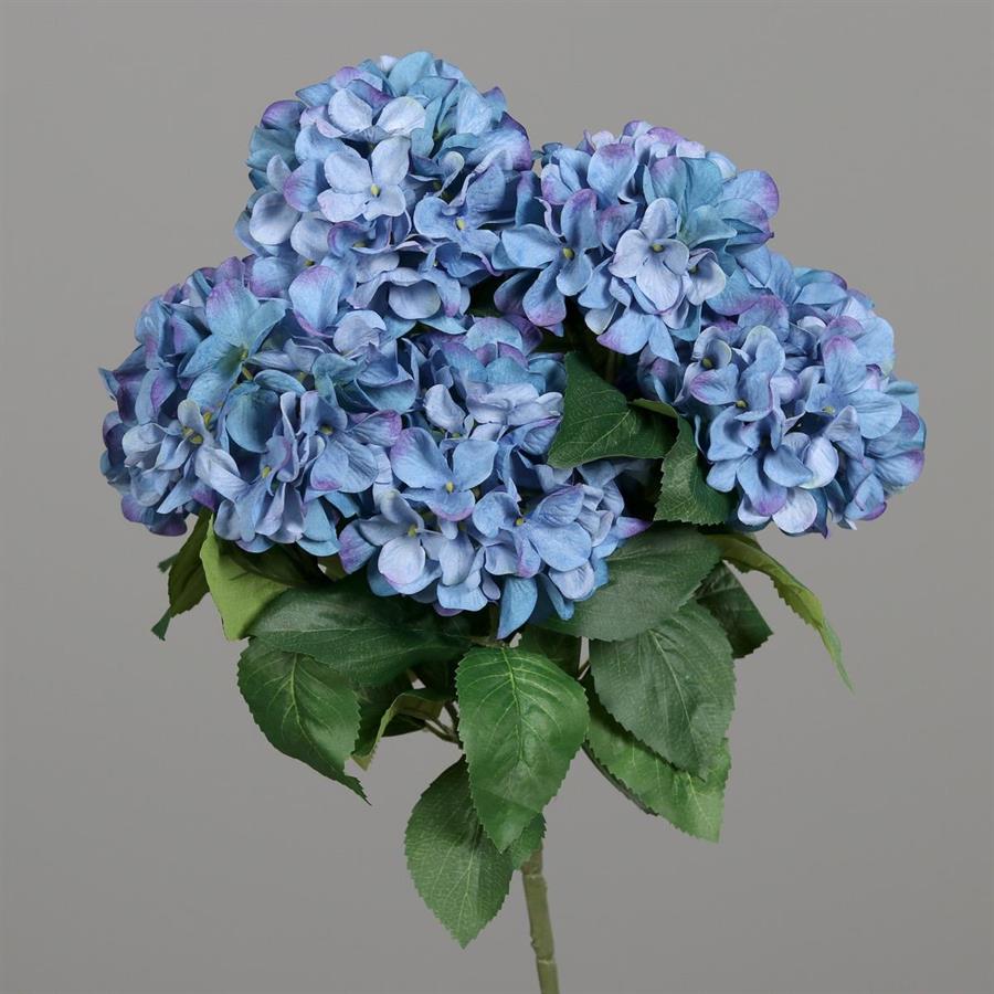 ORTENSIA 7 FIORI CM.80H BLU