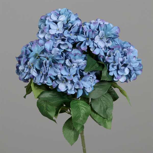 ORTENSIA 7 FIORI CM.80H BLU